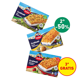 FILETTI DI MERLUZZO GRATINATI FINDUS